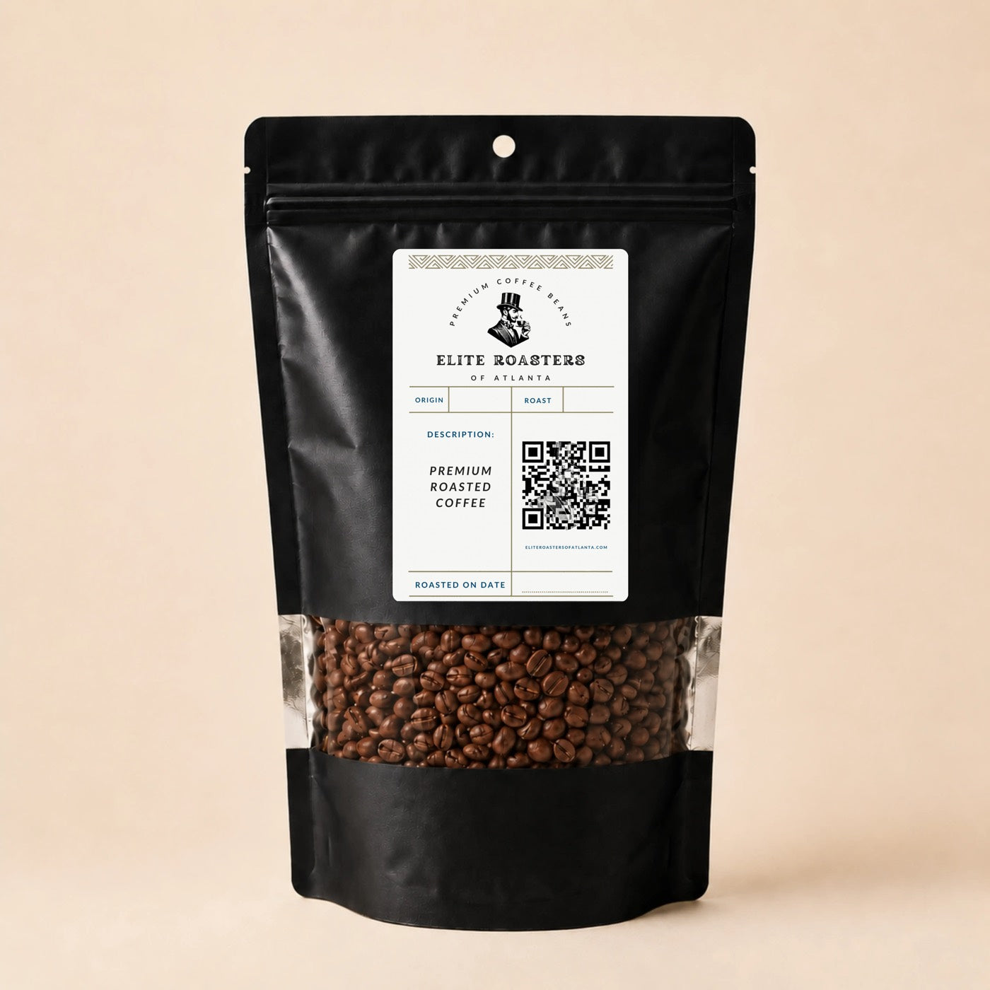 Elite Roasters of Atlanta coffee brewing detail